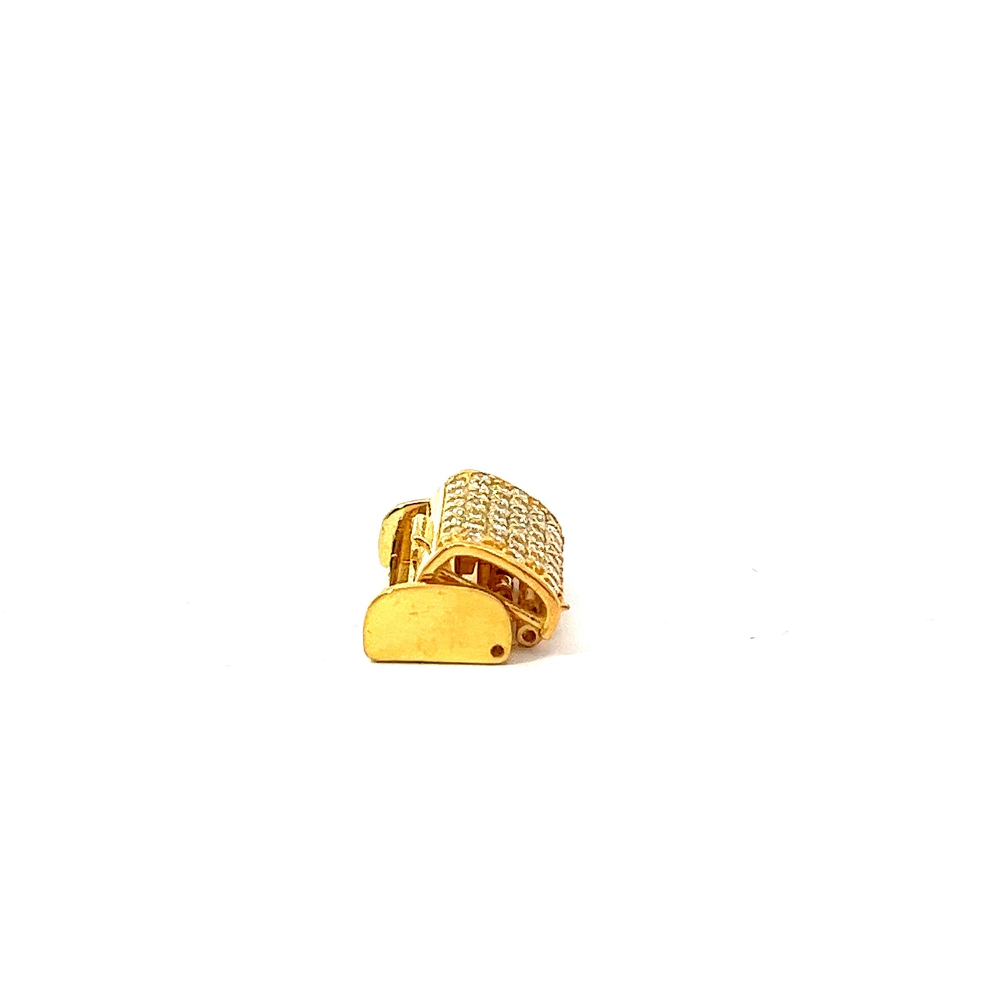 10KYG Cuban Diamonds 0.80Ctw