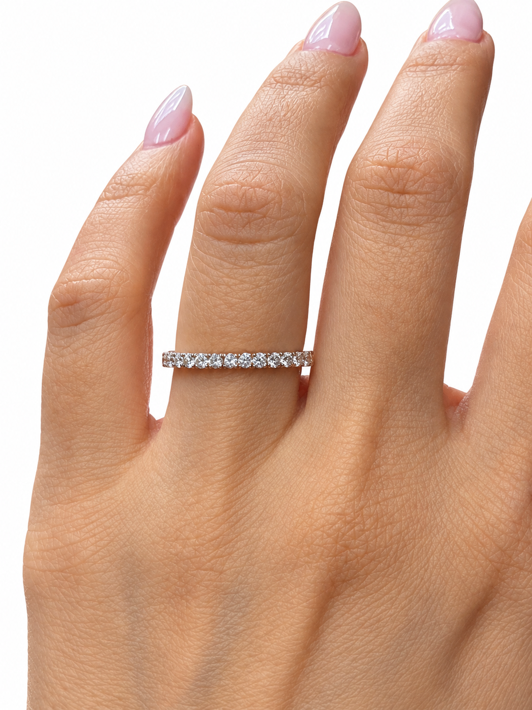 14K Yellow Gold Lab Grown Diamond Matching Band- 0.43 CTW