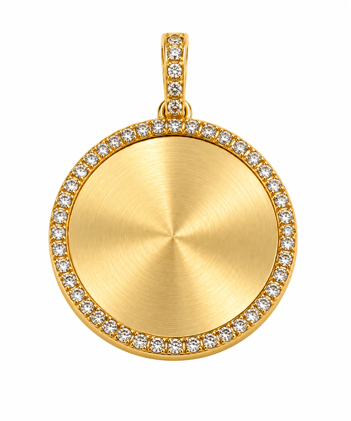 10k Yellow Gold 1.66ct Memory Pendant