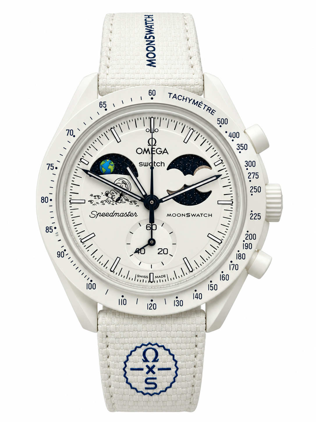 OEGA x Swatch Bionceramic MoonSwatch Mission to Earthphase-Moonshine Gold SO33W701L