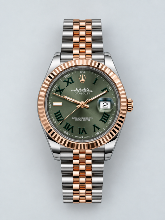 Rolex Datejust 41 Wimbledon Dial Everose Rolesor Jubilee – Ref. 126331