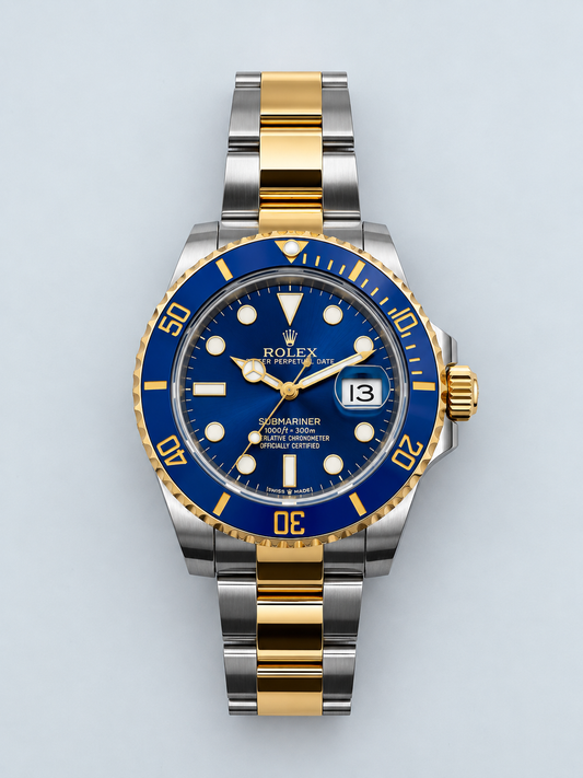 olex Submariner Date 41 Blue Dial Yellow Rolesor – Ref. 126613LB