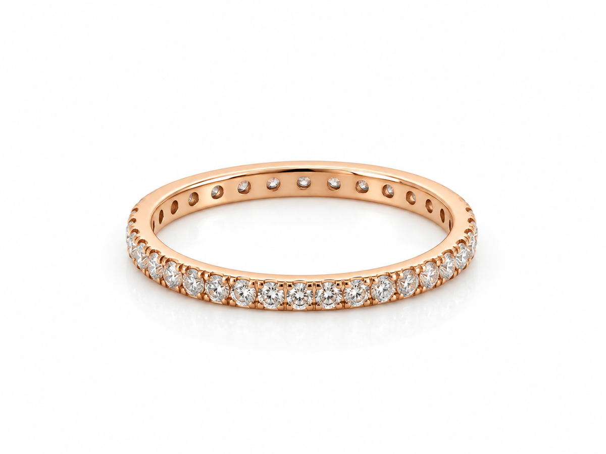 14K Yellow Gold Lab Grown Diamond Matching Band- 0.43 CTW